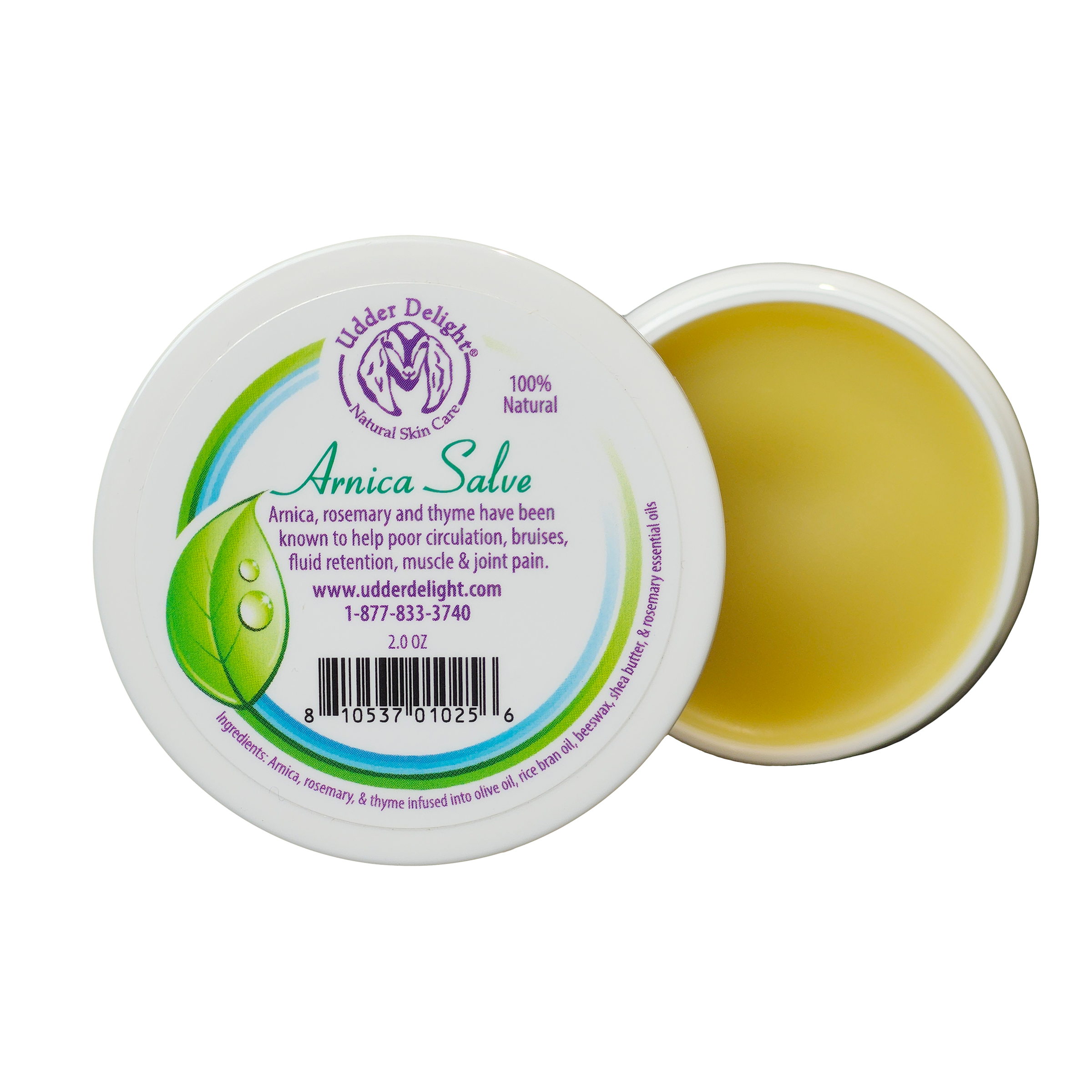 Arnica Salve 2 oz. Jar