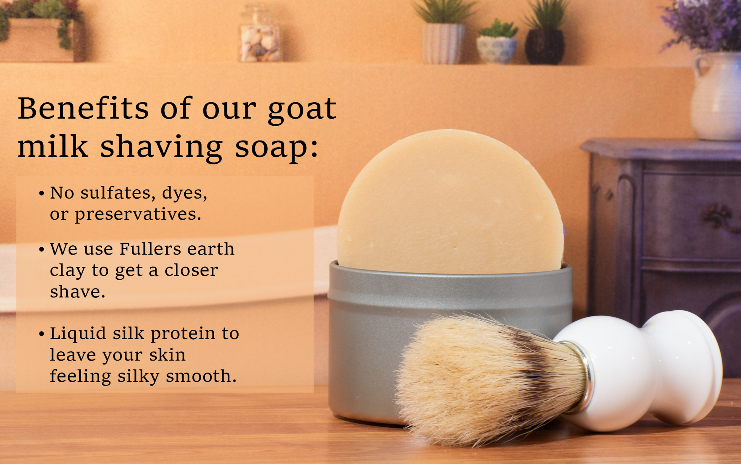 Shaving Soap- Unscented