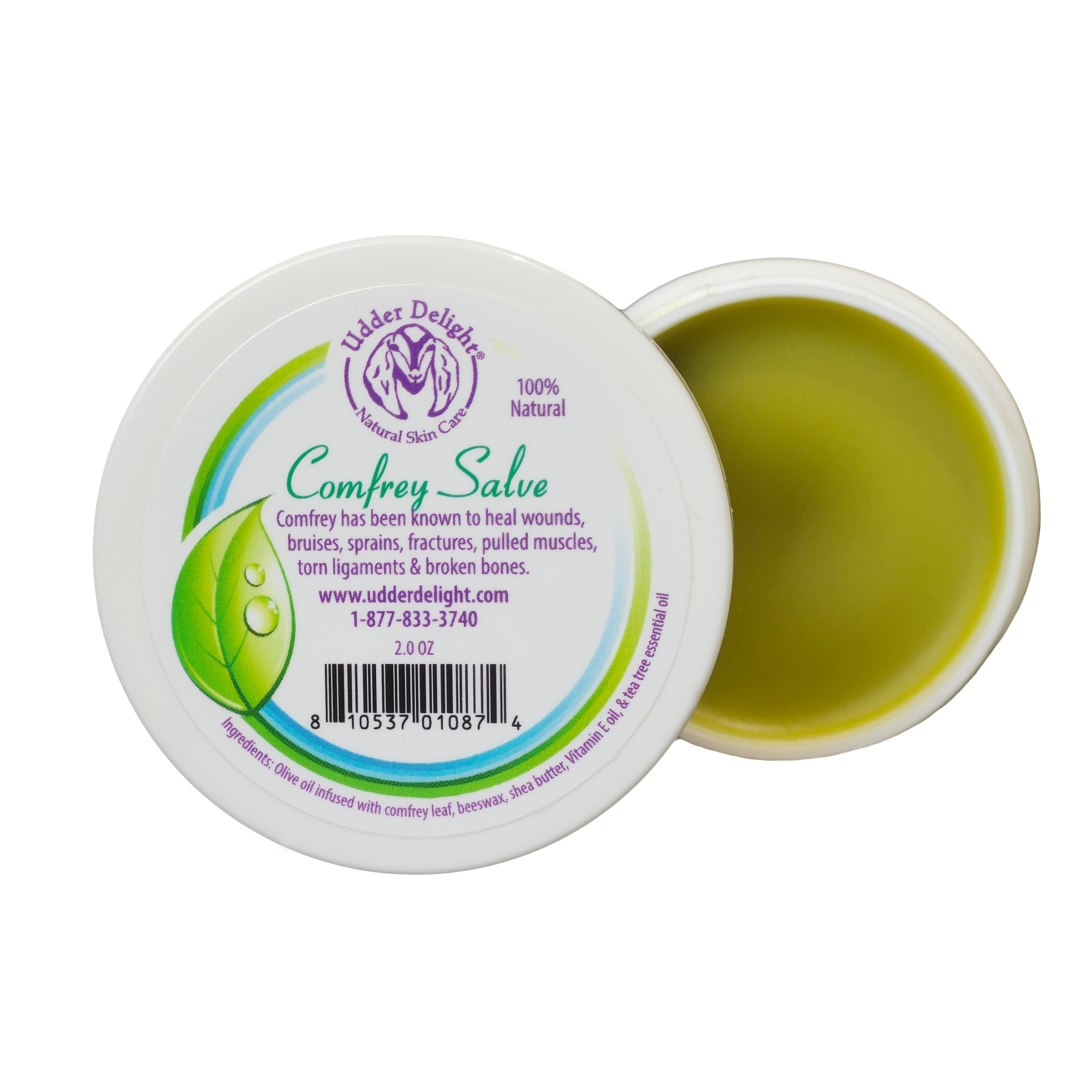 Comfrey Salve 2 oz. Jar