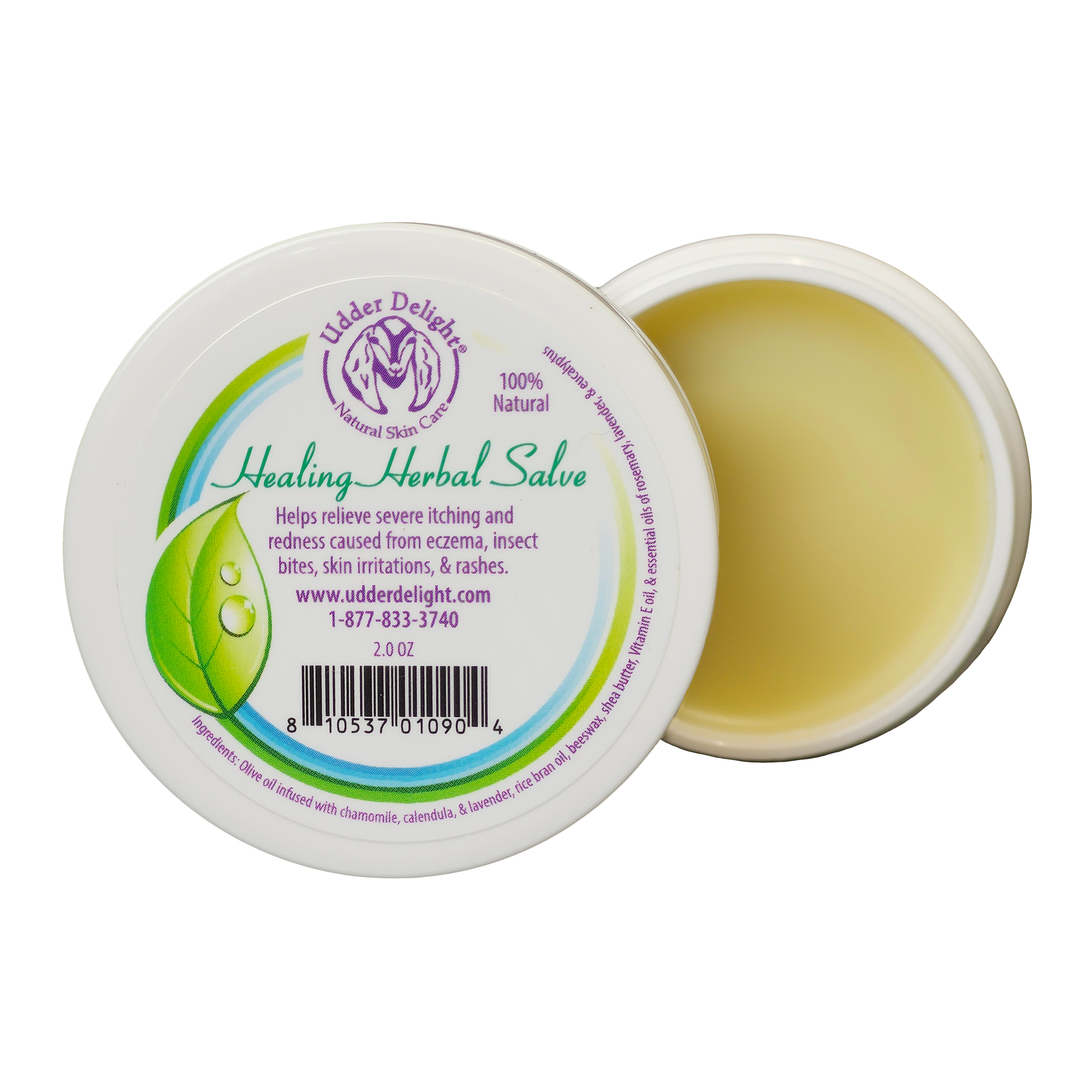 Healing Herbal Salve 2 oz. Jar