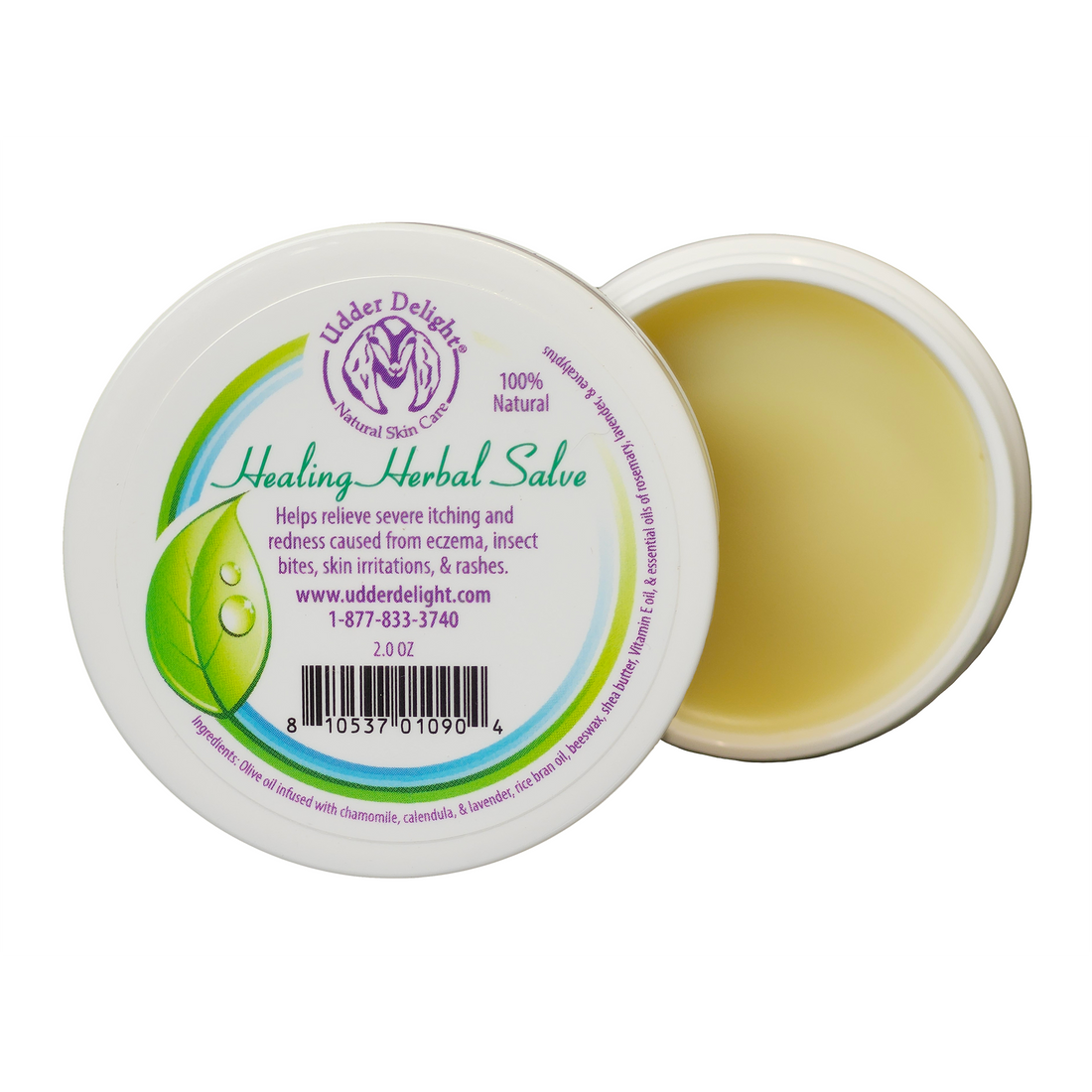 Healing Herbal Salve 2 oz. Jar