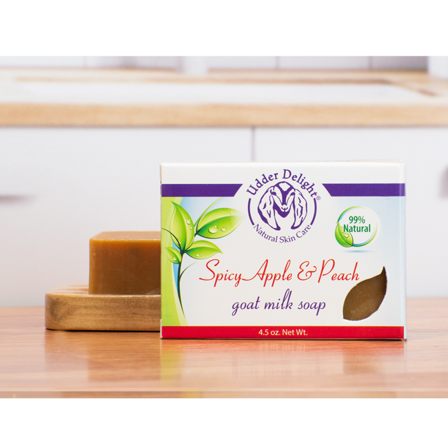 Spicy Apple & Peach Soap