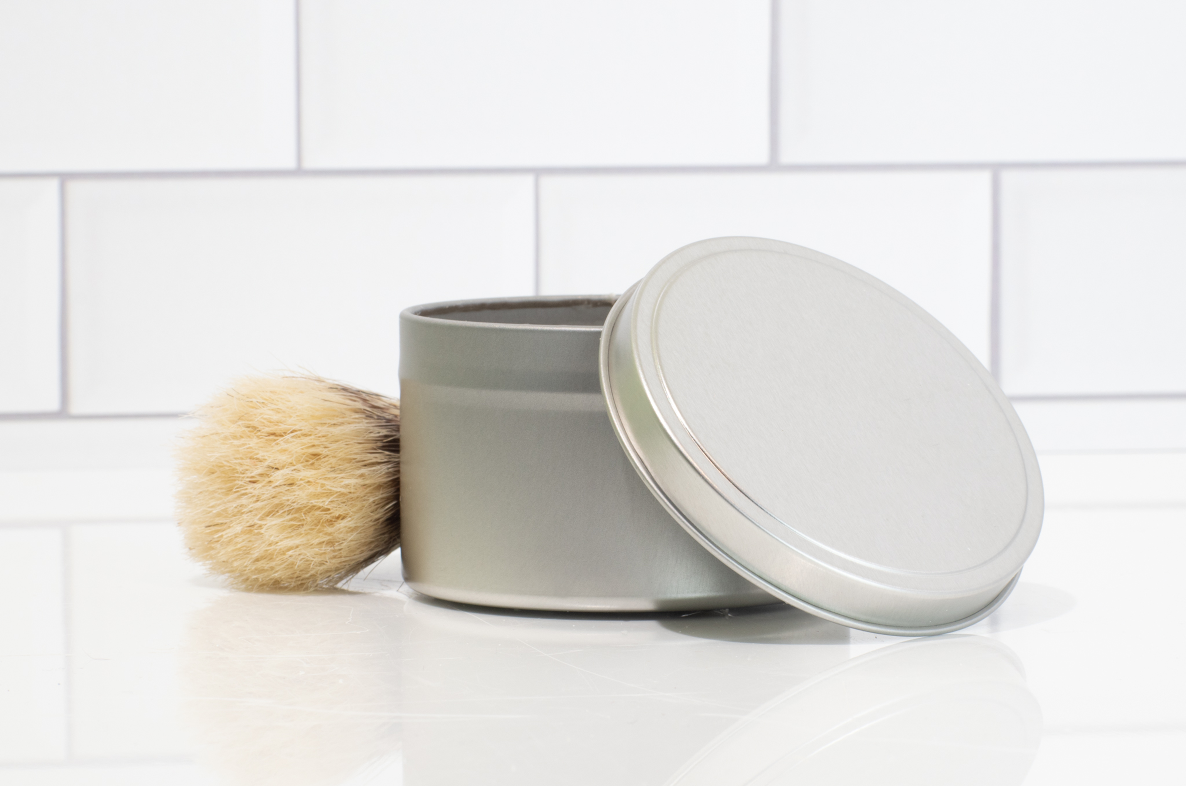 Shaving Tin & Lid