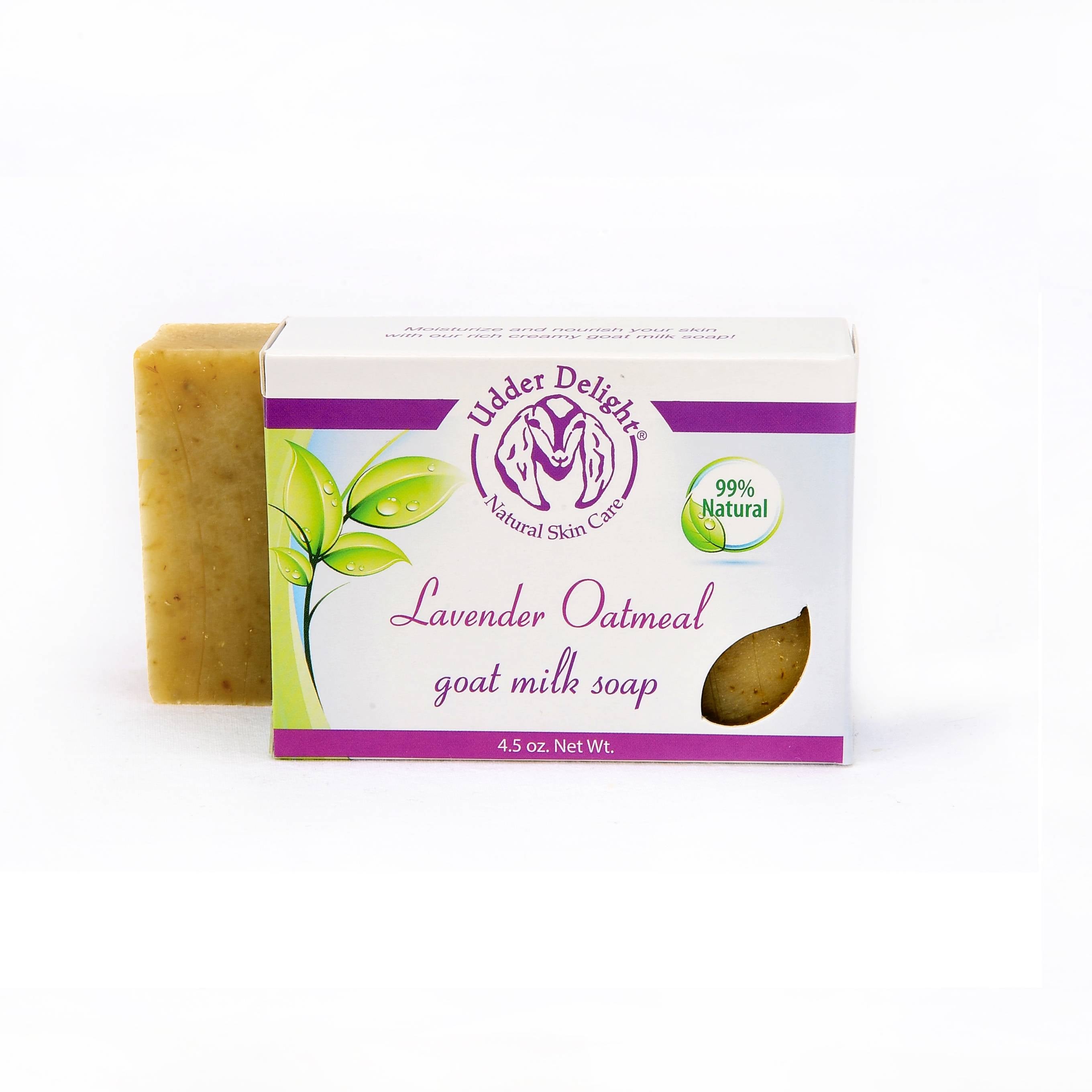 Lavender & Oatmeal Soap — Mind, Body and Soap Co.